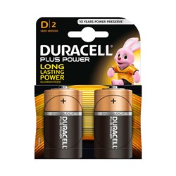 Pilhas Duracell Plus Power D LR20 1.5V