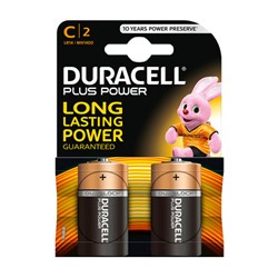 Pilhas Duracell Plus Power C LR14 1.5V