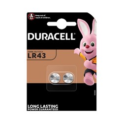 Pilhas Duracell LR43 1.5V