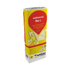 Webercol Flex L+ Branco 25Kg