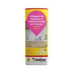 Webercol Ferma Cinza 25Kg