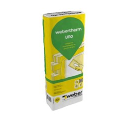 Argamassa ETICS Weber Therm Uno Branco 25kg