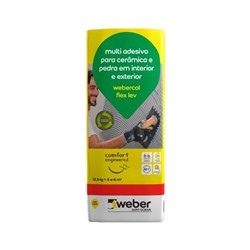 Webercol Flex Lev Cinza Claro 12,5Kg