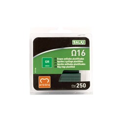 Agrafes para Rede Verdes Omega 16 - Bl250