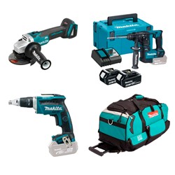 Kit Pladur da Makita - 7 Peças