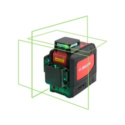 Nível de Laser Verde 3x360º com 1 Bateria de 3,7V