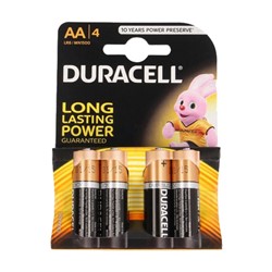 Pilhas Duracell AA LR6 1.5V