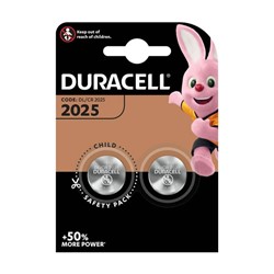 Pilhas Duracell CR2025 3V